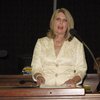 North Las Vegas Mayor Shari Buck said one of her goals is to encourage citizens to serve their city and their community. She promised to lead by example. North Las Vegas Mayor Shari Buck said one of her goals is to encourage citizens to serve their city and their community. She promised to lead by example.