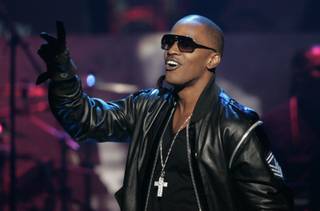 Jamie Foxx performs during the first stop on his 