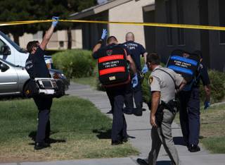 Metro Police are investigating the death of a woman whose body was found in an apartment Tuesday morning after firefighters extinguished a blaze at 5701 Missouri Ave.