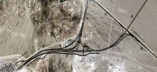 This Nevada Department of Transportation map shows what Phase 1 of the Boulder City Bypass would look like with the redesign. It would be upgraded to an interstate-quality interchange. The current U.S. 93 in front of Railroad Pass would become a frontage road, NDOT officials say.