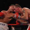 Photo: Arturo Gatti, left punches Micky Ward during the j Photo: Arturo Gatti, left punches Micky Ward during the j