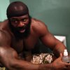 Photo: Kimbo Slice, aka Kevin Ferguson, answers reporters Photo: Kimbo Slice, aka Kevin Ferguson, answers reporters