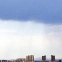 Rain cools Las Vegas