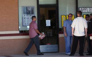 Law enforcement officials executed a search warrant Tuesday at Applied Pharmacy, 6370 West Flamingo Road. Authorities said the search is part of the probe of Jackson's personal physician, Dr. Conrad Murray.