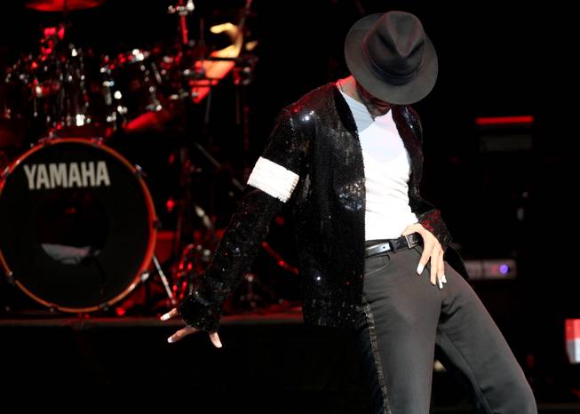 Signature performs during the Las Vegas Celebrates the Music of Michael Jackson concert in the Pearl at the Palms Saturday.