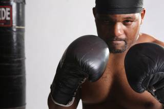 Boxer Willie Chapman photographed at the UNLV Boxing Club Saturday, Dec. 13, 2008. 
