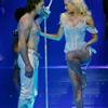 Stoyan Metchkarov and Holly Madison in Peepshow at Planet Hollywood. Stoyan Metchkarov and Holly Madison in Peepshow at Planet Hollywood.