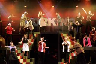 The cast sings the ensemble opening number 