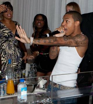 Bow Wow performs at PURE Nightclub at Caesars Palace in Las Vegas, Nevada  on September 12, 2009.  RD/ Kabik/ Retna Digital