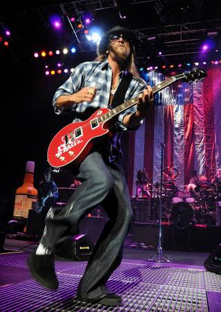 Kid Rock performs at The Pearl at the Palms on Sept. 17, 2009.