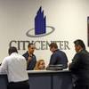 Soon-to-be employees check in at CityCenter Career Center on Sept. 21. Soon-to-be employees check in at CityCenter Career Center on Sept. 21.