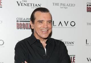 Chazz Palminteri at Lavo in the Palazzo.