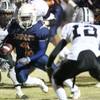 Photo: Legacy's LJ McMorris scores the winning touchdown Photo: Legacy's LJ McMorris scores the winning touchdown