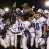 Photo: The Basic High football team celebrates its victor Photo: The Basic High football team celebrates its victor