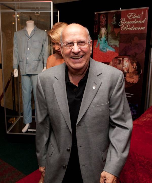 Joe Esposito, Elvis' tour manager, at King's Ransom Museum's Elvis Presley exhibit at the Imperial Palace.