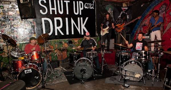 Uberschall performs at the Double Down Saloon, Oct. 25, 2009.