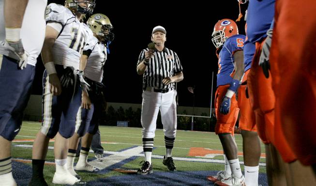 Bishop Gorman and Cheyenne faced each other Friday night in the first round of the Sunset Regional quarterfinals.  Gorman dominated with a 56-15 victory.