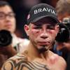 Miguel Cotto remains in the ring following his 12th-round TKO defeat at the hands of Manny Pacquiao on Saturday, Nov. 14 at the MGM Grand Garden Arena.