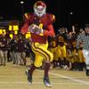 Del Sol's Evan Weinstock trots uncontested into the end zone for a second quarter touchdown against the visiting Liberty Patriots in a playoff game. Del Sol's Evan Weinstock trots uncontested into the end zone for a second quarter touchdown against the visiting Liberty Patriots in a playoff game.