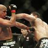Photo: Forrest Griffin tags Tito Ortiz with a left during Photo: Forrest Griffin tags Tito Ortiz with a left during