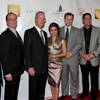 Photo: MGM Mirage executives flank Eva Longoria Parker at Photo: MGM Mirage executives flank Eva Longoria Parker at