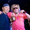 Photo: Kenny Chesney and Sammy Hagar at Sammy's grand ope Photo: Kenny Chesney and Sammy Hagar at Sammy's grand ope