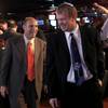 BYU head coach Bronco Mendenhall (right) and Oregon St. head coach Mike Riley talk during the Maaco Bowl Las Vegas press conference at the ESPN Zone at New York New York. The two teams will face off Dec. 22 at Sam Boyd Stadium. BYU head coach Bronco Mendenhall (right) and Oregon St. head coach Mike Riley talk during the Maaco Bowl Las Vegas press conference at the ESPN Zone at New York New York. The two teams will face off Dec. 22 at Sam Boyd Stadium.