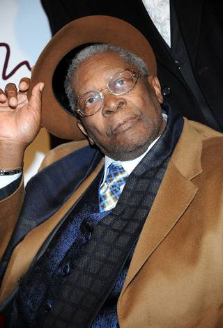 B.B. King at the grand opening of his B.B. King's Blues Club at The Mirage on Dec. 11, 2009.