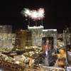 Fireworks explode over the Aria hotel-casino during the official opening Wednesday, Dec. 16, 2009. Aria is the centerpiece of the $8.5 billion CityCenter project, which is a partnership between MGM Mirage and Dubai World.