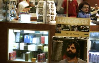 Hangover merchandise for sale at Caesars Palace.