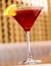 Quality control is part of Taylor's job, whether it's in the official description or not, and selecting a cocktail for our shoot was no exception. The Blackberry Crush takes an oft-neglected fruit and brings it daringly to the fore, blending it with Jewel of Russia Berry Infusion vodka, sour mix, simple syrup and lime juice. It's a sweet one, but Simon is known for his sweet tooth. Not convinced? His dessert menu includes the Junk Food Platter, with everything from cotton candy to chocolate caramel popcorn.