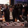 Photo: Attendees check out Sony's Cyber-shot DSC-HX5V cam Photo: Attendees check out Sony's Cyber-shot DSC-HX5V cam