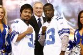 Pacquiao and Clottey promote March 13