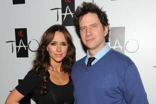 Jamie Kennedy and Jennifer Love Hewitt host the fourth annual Tao a Go Go contest at Tao in The Venetian on Jan. 28, 2010.