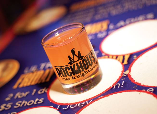 Monday, all day and all of the night, just like Ray Davies sang, is the time to pick up one of Rockhouse's signature shots. This one has enough sweetness and enough of a kick, too, making repeat trips to the bar a necessity for both sexes. Girls love the pink X-Rated Fusion Liqueur, peach schnapps and pineapple juice, while guys have no problem with the Absolut vodka — or asking the bartender for a Money Shot.