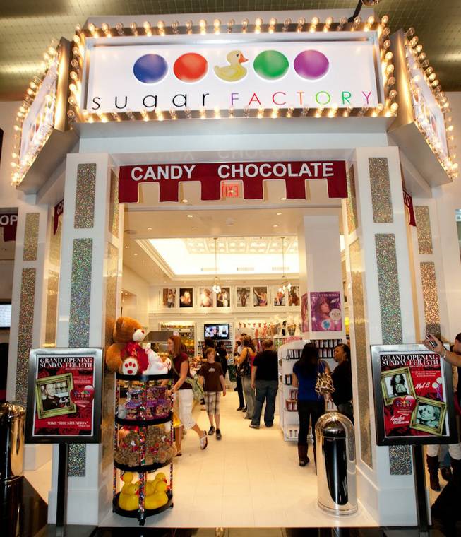 The Sugar Factory grand opening in Planet Hollywood's Miracle Mile Shops on Feb. 14, 2010.