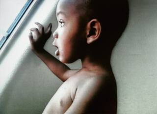 This photo of 2-year-old Daniel Jaiyesimi was presented Tuesday during the trial of Victor Fakoya. Fakoya is standing trial on a murder charge in the boy's death.