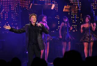 Barry Manilow at the Paris on March 6, 2010.