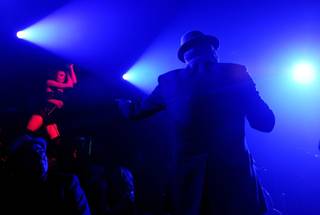 Matt Goss performs at the Gossy Room in Caesars Palace on March 12, 2010.