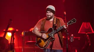 Zac Brown of the Zac Brown Band at The Joint in the Hard Rock Hotel on March 13, 2010.