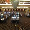 The floor of Casino MonteLago sits mostly empty on its final afternoon on Sunday. The casino's closure is a result of the Ritz-Carlton's announcement that it will close May 2.