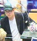 Police released this image of a man wanted in connection with a robbery Monday. 