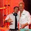 Photo: Efren Ramirez with Chris Phillips of Zowie Bowie a Photo: Efren Ramirez with Chris Phillips of Zowie Bowie a