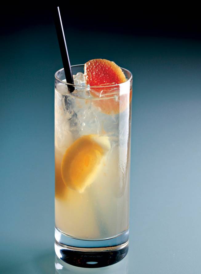 "It's kind of like chemistry," Gager says of bartending — and fortunately for her, there have been few test tubes bubbling over lately. The California Mule is StripSteak's take on the Moscow Mule, a classic cocktail traditionally served in a copper mug — but not here, she says, since the mug has a tendency to alter the taste of the drink. The update is served tall and made with Krome, a gluten-free vodka distilled from corn, Fever Tree ginger beer and fresh lemon and grapefruit juices.