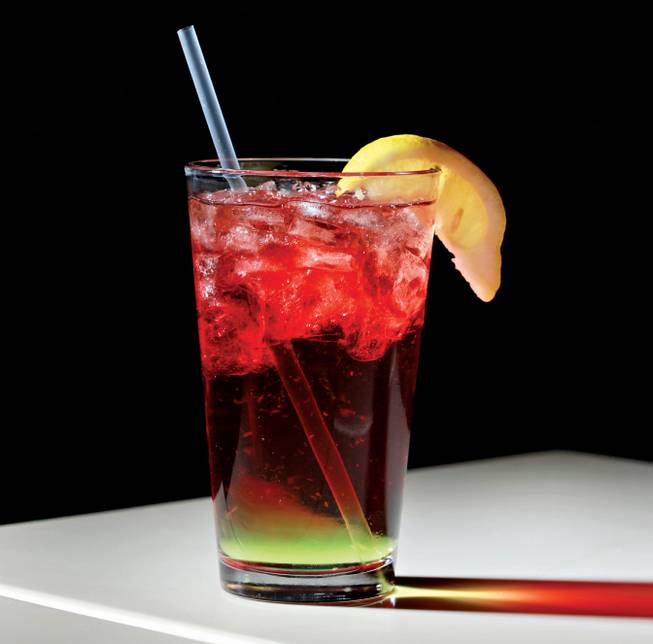 The NBA playoffs are under way and nothing accompanies the action better than a good drink - or, in this case, a deceptively good drink. We say deceptive because underneath the layers of DeKuyper Sour Apple Pucker, lemon sour and cranberry juice is a fair-weather friend known as Crown Royal. Available by the glass or by the pitcher, it's best served up with a buddy shouting (a la Bill Walton), "Throw it down, big man!"