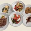 Photo: Clockwise from top left: Alaskan halibut, Chicago- Photo: Clockwise from top left: Alaskan halibut, Chicago-