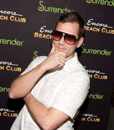 DJ Kaskade at Encore Beach Club and Surrender's grand opening weekend in Encore on May 30, 2010.