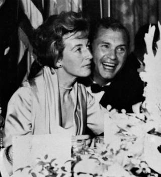 Barbara and Hank Greenspun. undated file photo