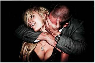 Paris Hilton and Cy Waits.