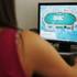 A woman who wants to remain anonymous plays poker online. 